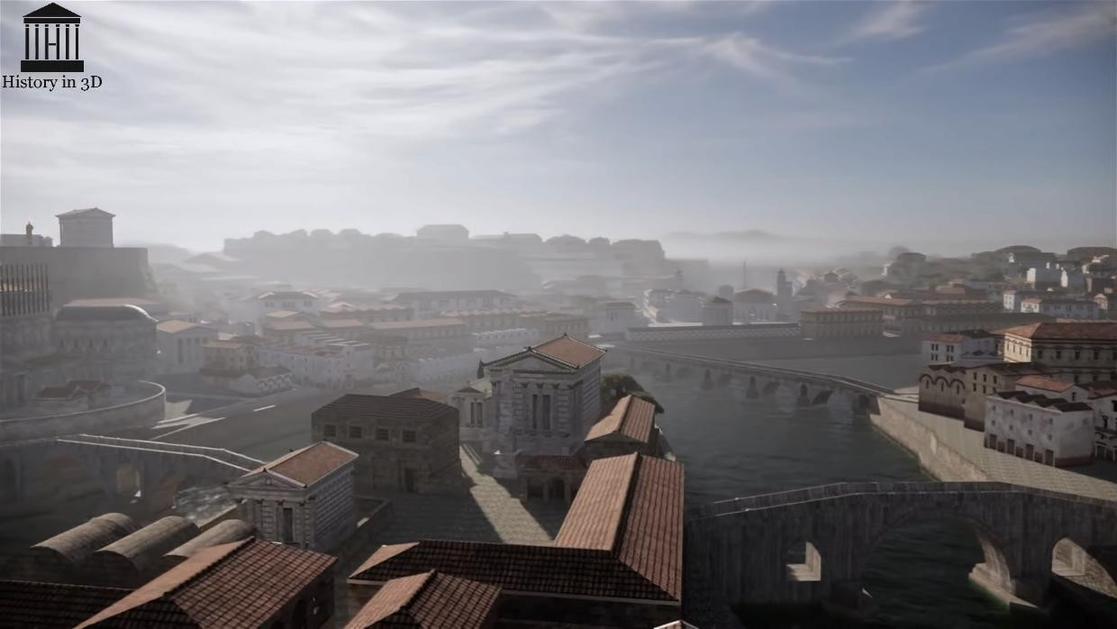 3D 그래픽으로 재현한 고대 로마 도심 이미지 #12